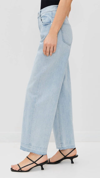 Paige - Arellia Ankle Wide Leg Undone Hem