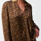 Joseph Ribkoff - Satin Animal Print Top