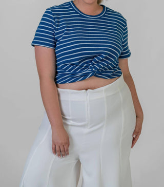 Tanya Taylor - Zola Crew Neck Short Sleeve Top - Plus