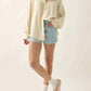Promesa - Cotton Raw-edge Button-up Shirt