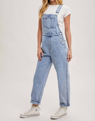 Bluivy - Denim Straight leg Overalls