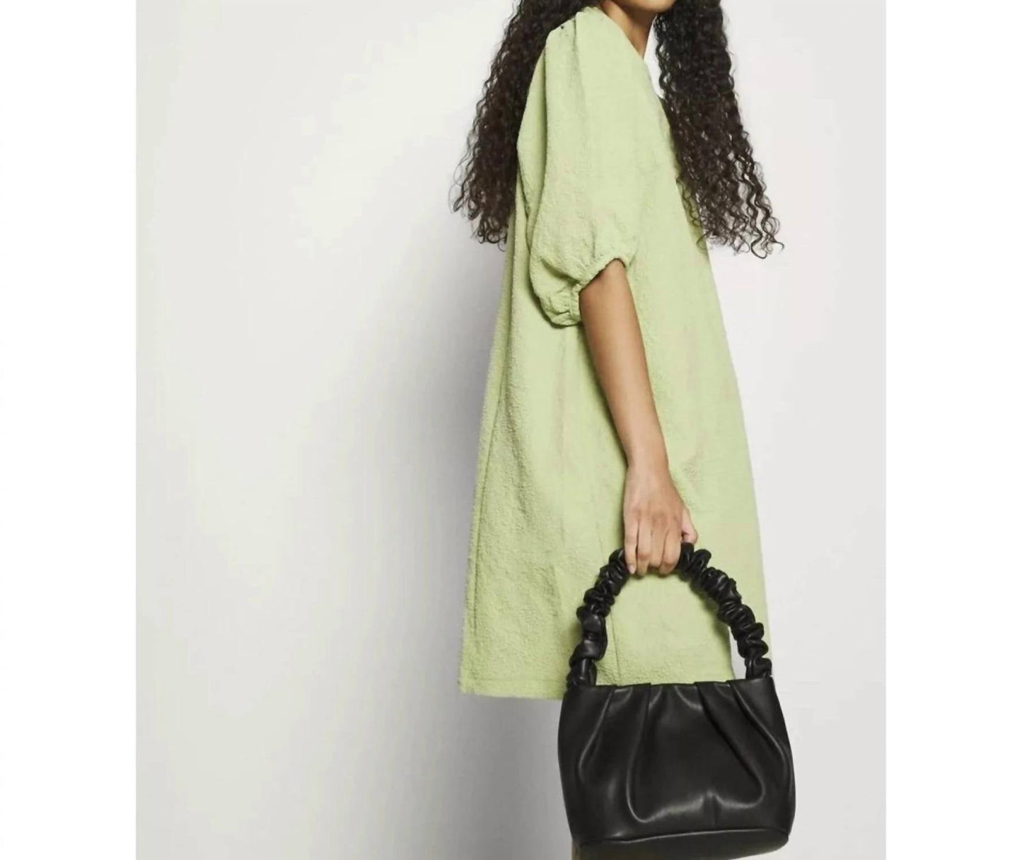 Samsoe - Junis Crinkle Crewneck Shift Dress