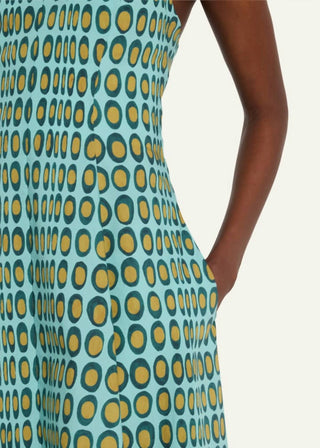 Christopher John Rogers - Wiggle Dot V-neck Midi Dress