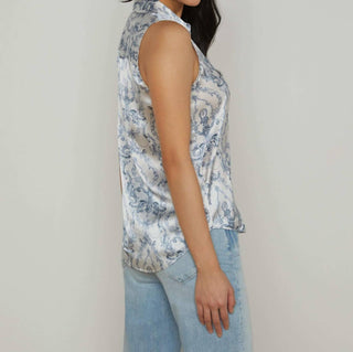 L'Agence - Emmy Sleeveless Silk Blouse