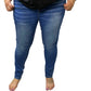 White Birch - Attracts Trouble High Rise Skinny Jeans
