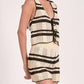 Elan - Carin Tie Front Top