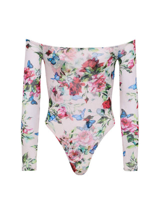 L'Agence - Peonie Off-the-shoulder Bodysuit