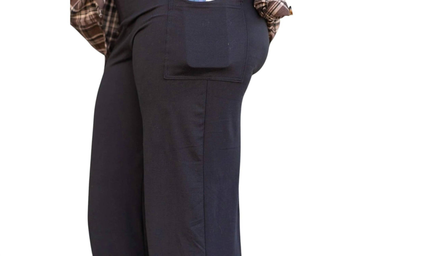 Julia Rose - Brooke Full Length Wide Leg Pants with Pockets