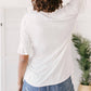 143 Story - Unique Neckline Top