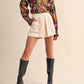 &Merci - Jacquard Floral Bordered Top