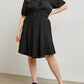 Baevely By Wellmade - Classy Dress - Plus