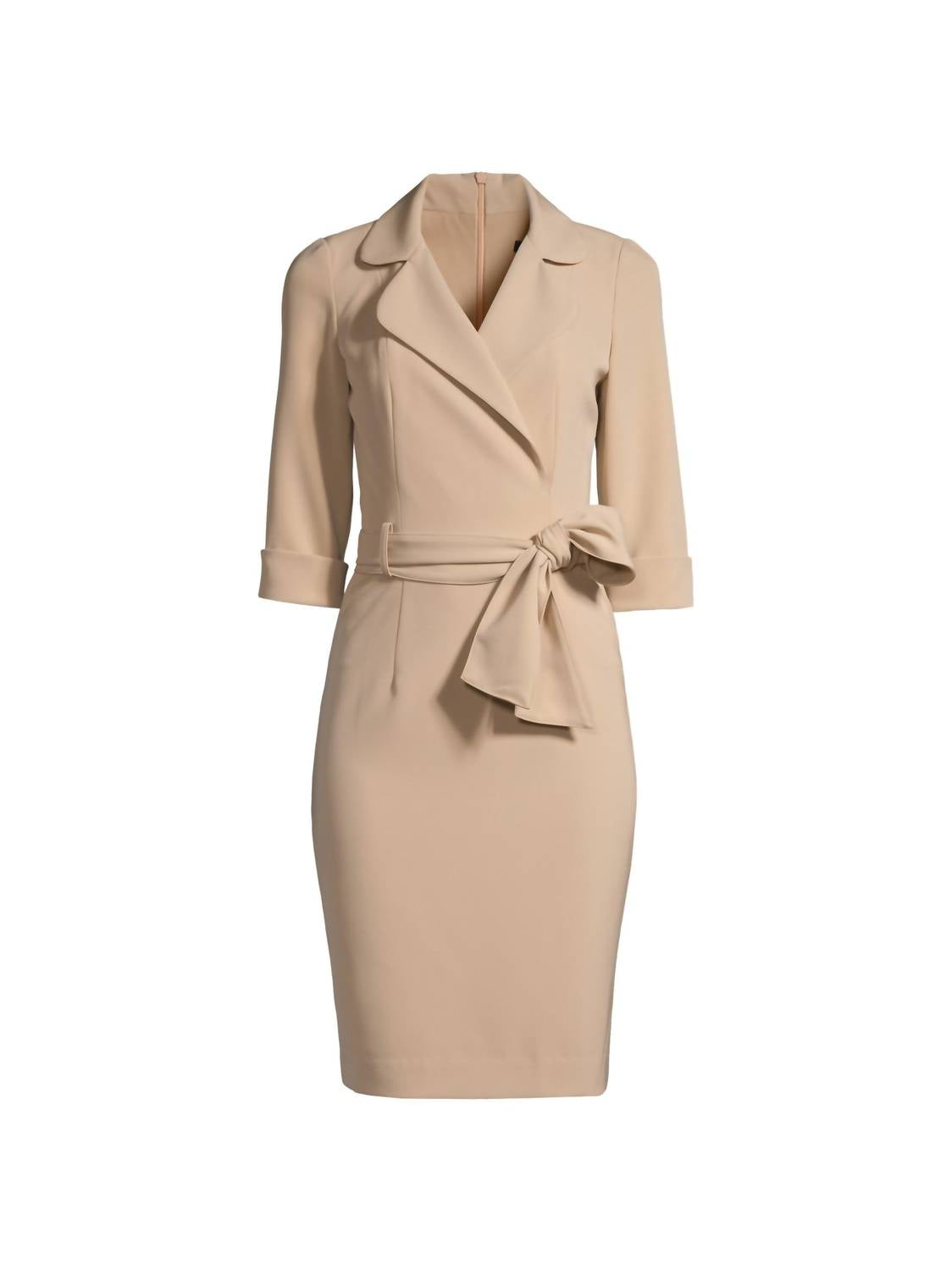 Black Halo - Lucinda Belted Sheath Dress