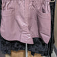 Molly Bracken - Faux Leather Shorts