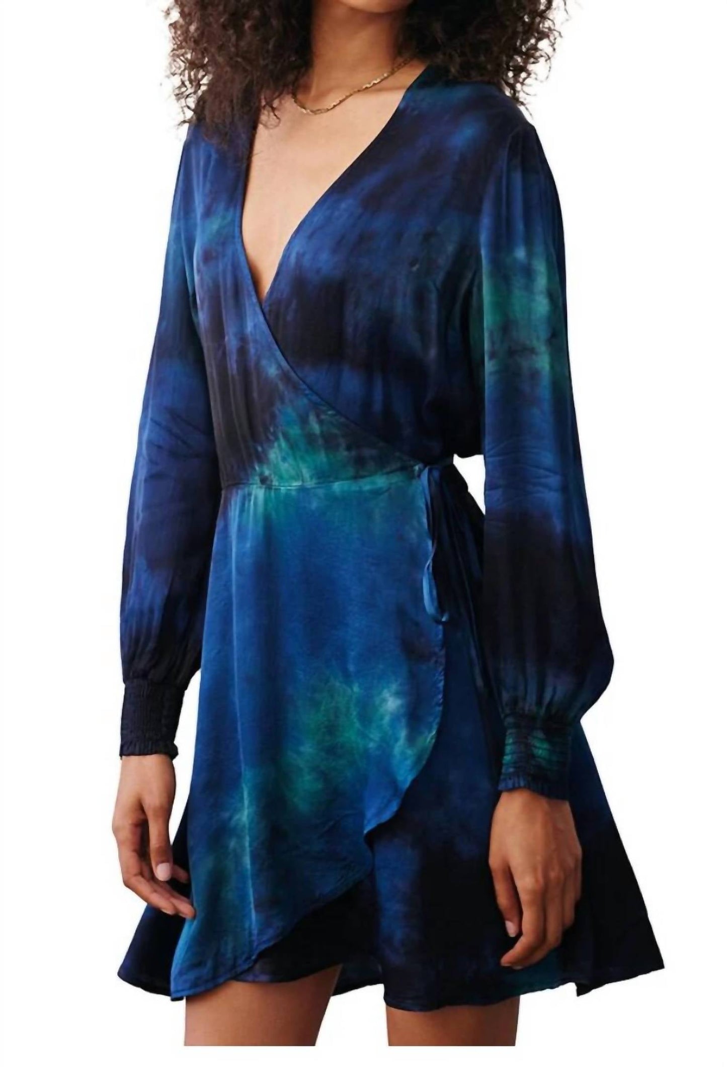 Bella Dahl - Wrap Tie Dye Dress