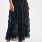 Elan - Layered Tuille Midi Skirt