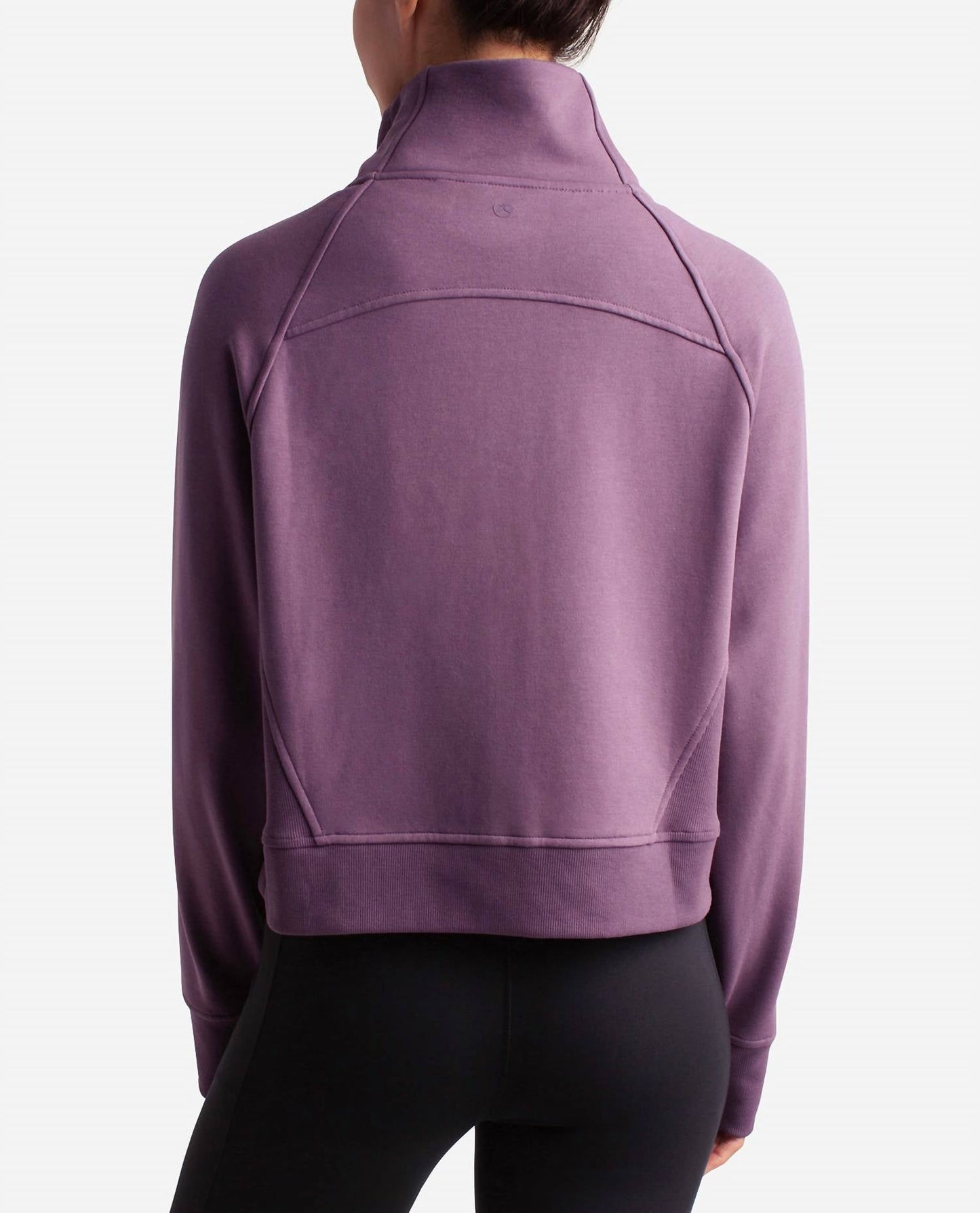 Danskin - Mixed Rib Full Zip Jacket