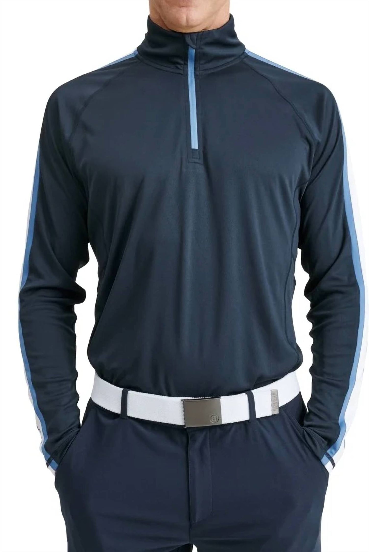 Abacus Sportswear Us - Men's Tenby Long Sleeve Uv Cut Top