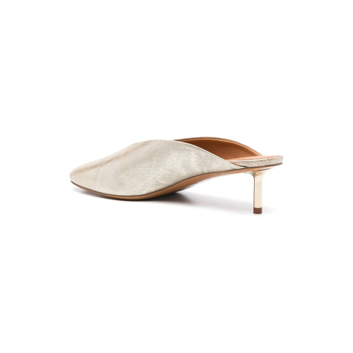 Forte Forte - Women's Metal Heel Laminated Leather Sabot