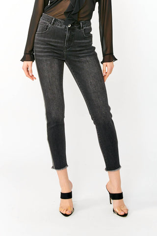 Frank Lyman - High Waisted Skinny Jeans
