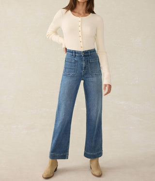 Faherty - Stretch Terry Patch Pocket Ankle Pant