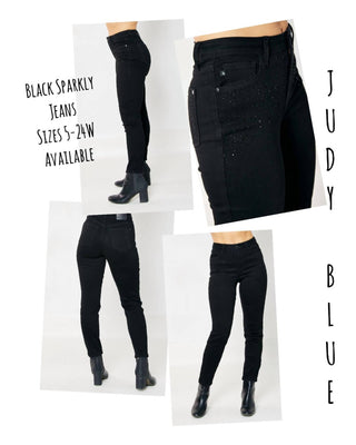 Judy Blue - Women's Rhinestone Skinny Jeans