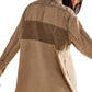 Free People - Moto Color Block Shirt
