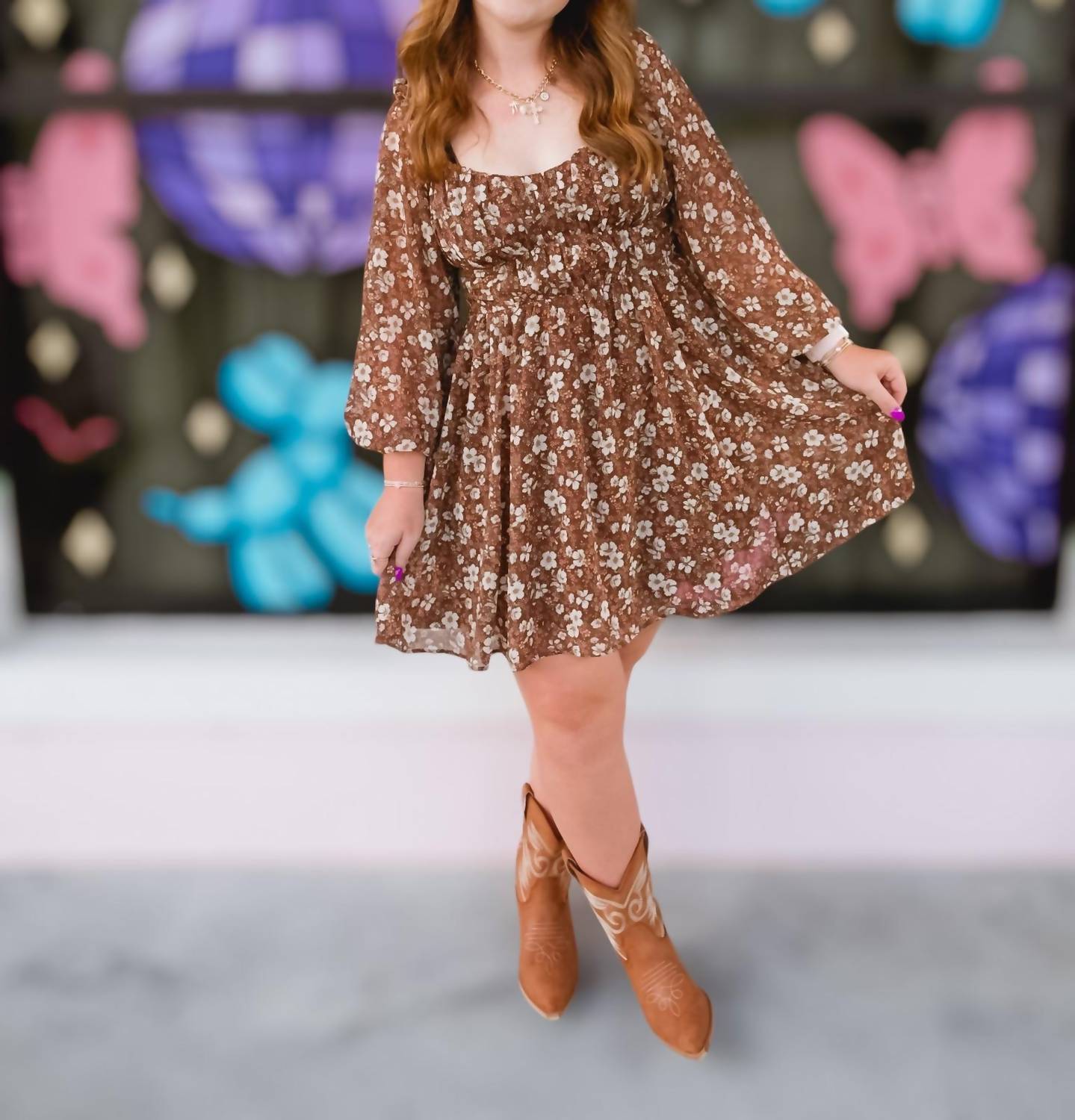 Blu Pepper - Women's Fall For You Dress