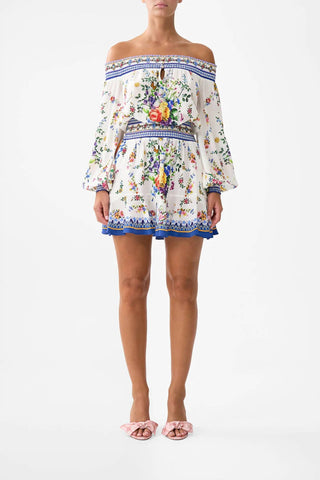 Camilla - Off Shoulder Short Dress