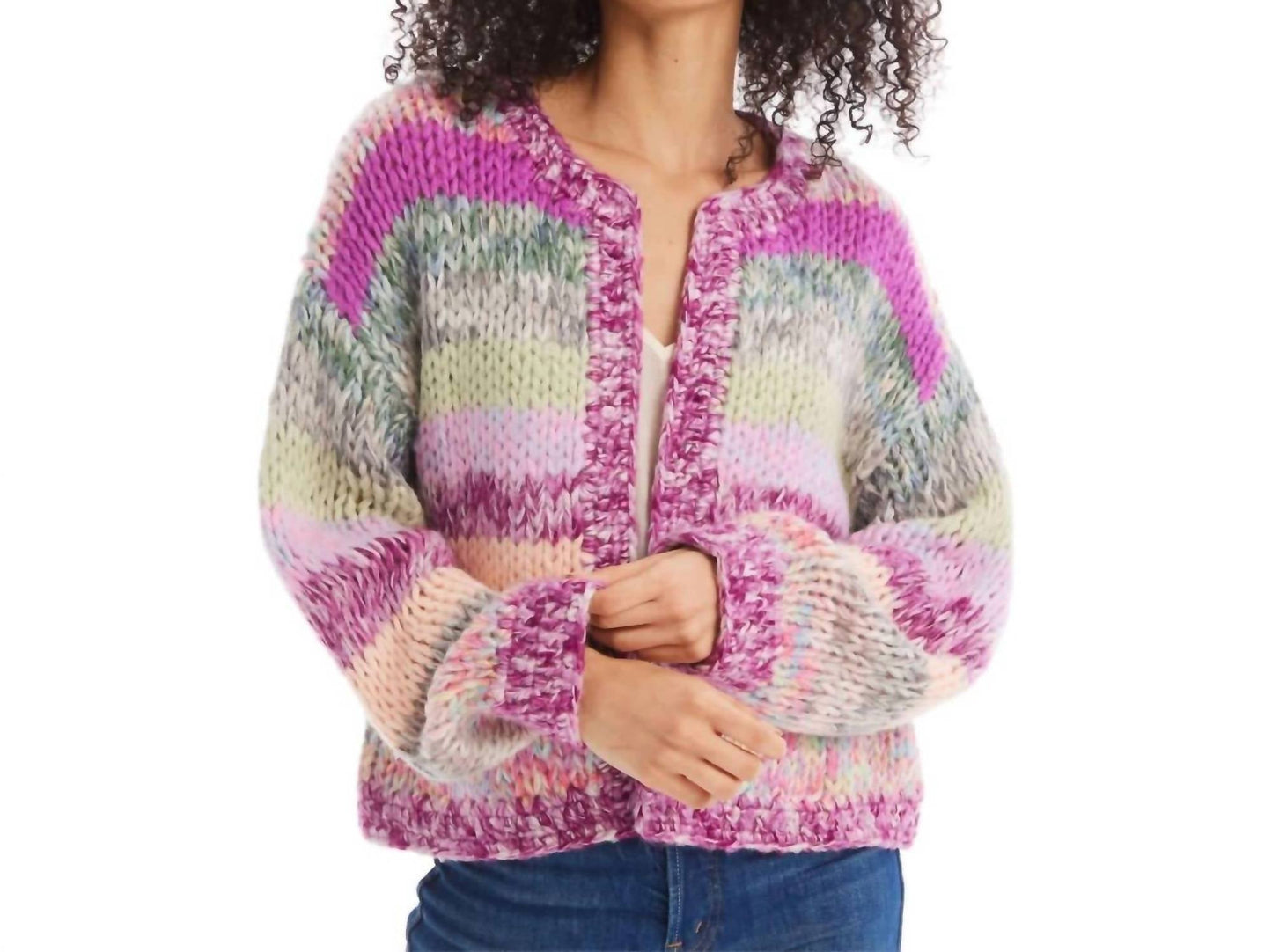 Allison New York - Crop Jodie Cardigan