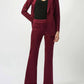 Joseph Ribkoff - Scuba Suede Flared Pull On Pant