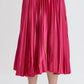 Entro - Party Starter Metallic Pleated Skirt