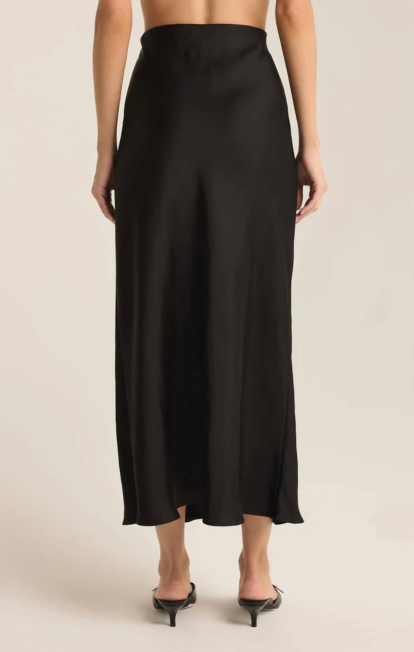 Z Supply - Europa Poly Sheen Midi Skirt