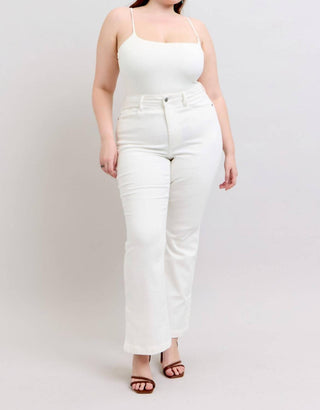 Judy Blue - Side Slit Slim Bootcut Jeans