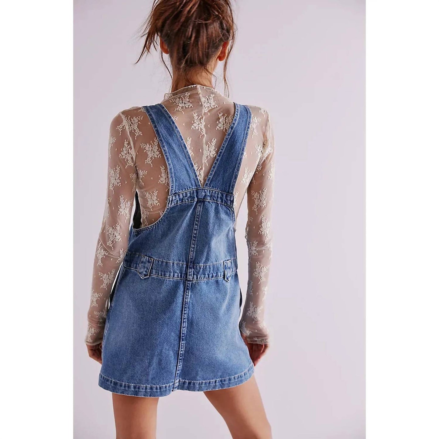 Free People - Edie Denim Skirtall