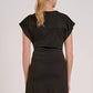 Elan - Side Tie Short Sleeve Dress