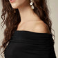 J.Crew - Refined Rib Off-the-shoulder Top