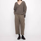 7115 By Szeki - Chunky V-neck Sweater