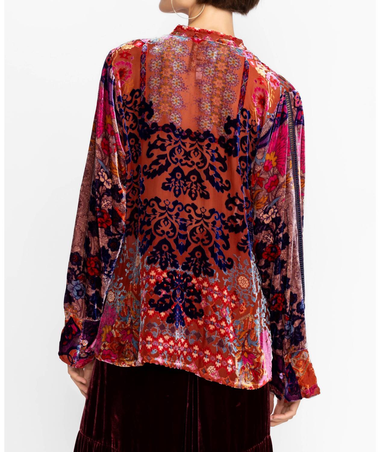 Johnny Was - Syriah Burnout Enta Blouse