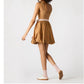 Steve Madden - Palermo Mixed Media Bubble Hem Sleeveless Dress