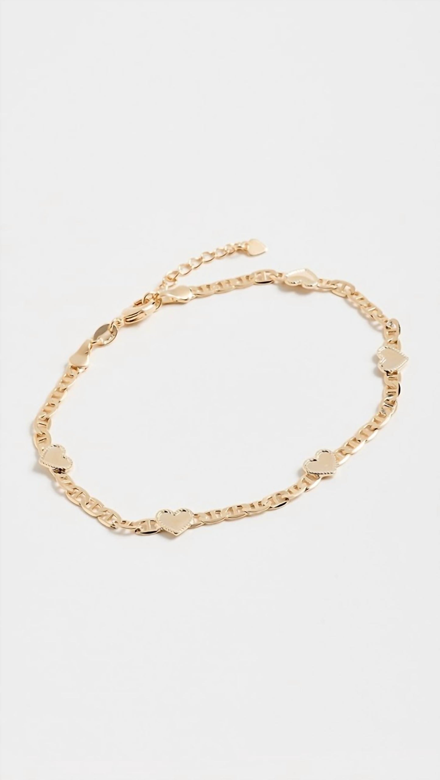 Alexa Leigh - Women's Mariner Heart Ankle Bracelet
