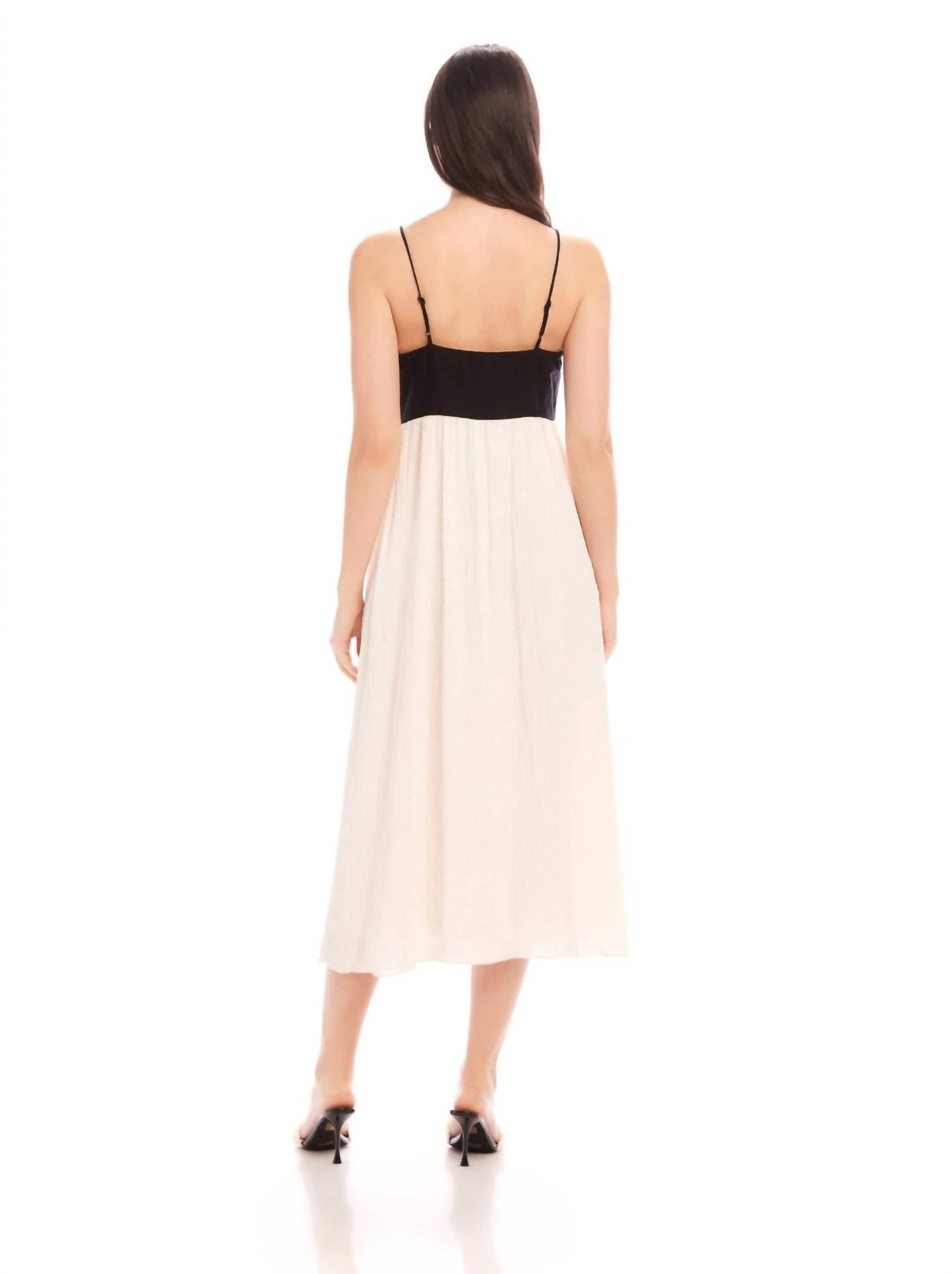 Fifteen Twenty - Anetta Contrast Midi Dress