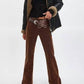 Free People - Vegan Suede Bootcut Pants