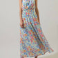 Sugarlips - Ezia Garden Jetter Halter Maxi Dress