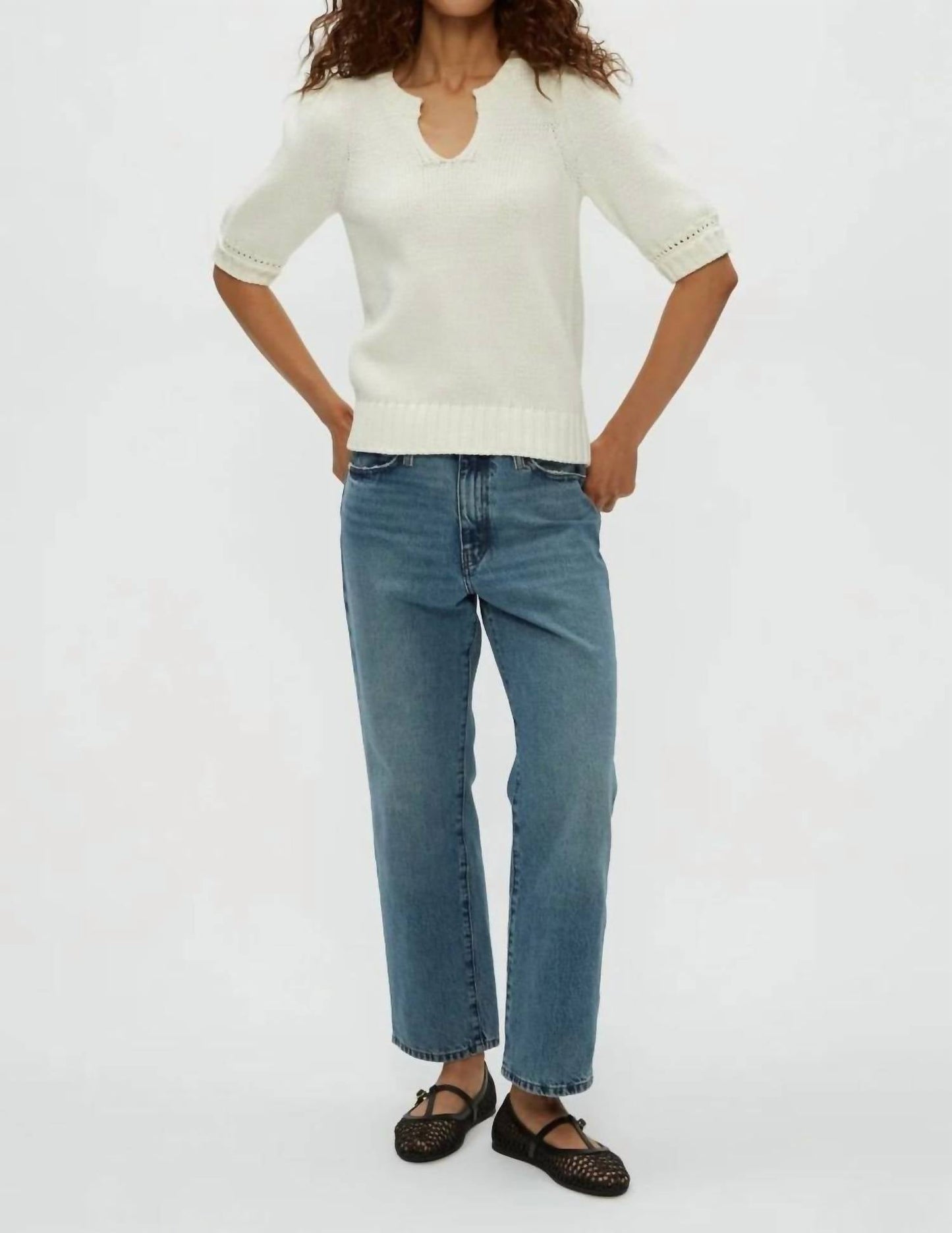 Michael Stars - Rosanna Puff Sleeve Sweater