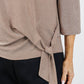 Oui - Women's Lurex Tie Top