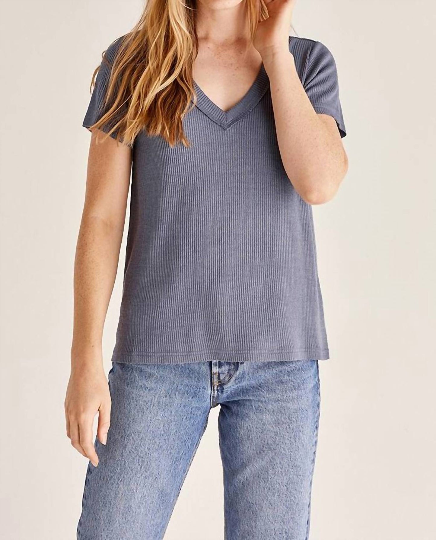 Z Supply - Dana Rib Hacci Top