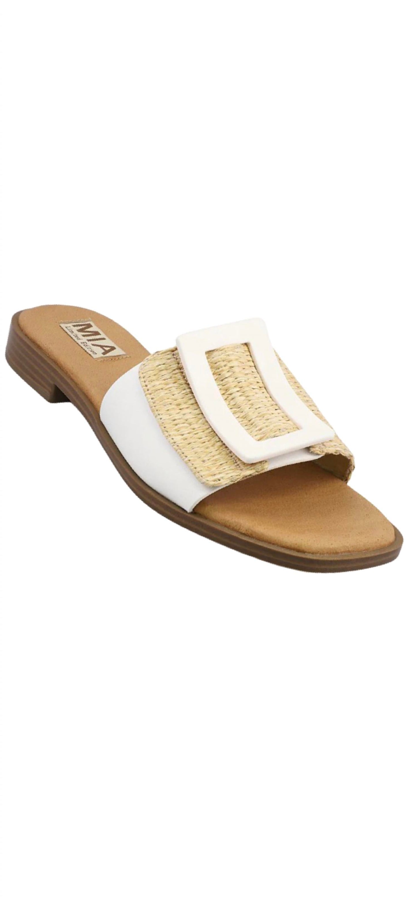 Mia - Women's Barbados Raffia Sandal