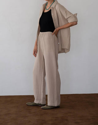 Donni. - Bubble Crop Simple Pants