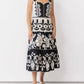 Farm Rio - Summer Cutwork Midi Dress