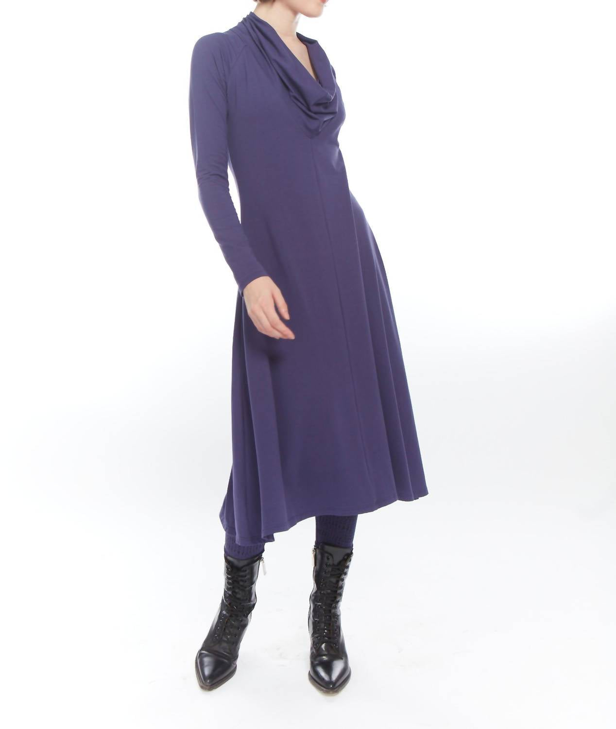 Matthildur - Sofia Cowl Neck Midi Dress